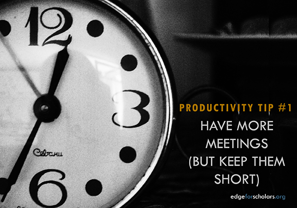 Productivity Tip #1