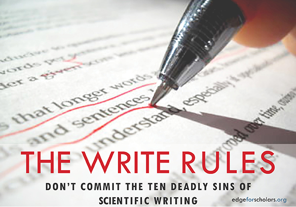 The Write Rules - Edge for Scholars